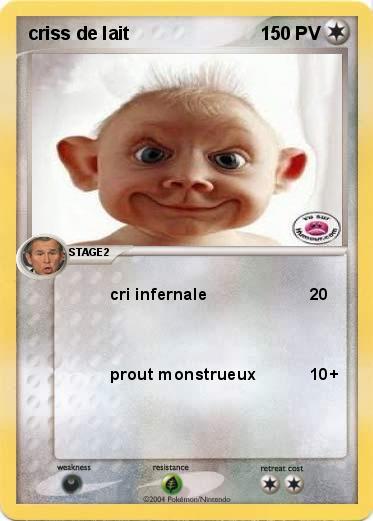 Pokemon criss de lait