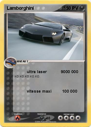 Pokemon Lamborghini