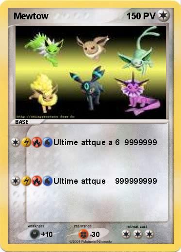Pokemon Mewtow 