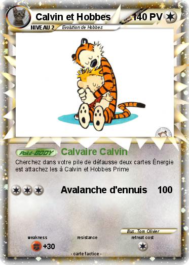 Pokemon Calvin et Hobbes
