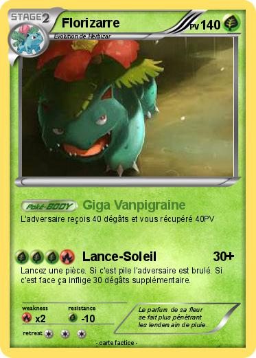 Pokemon Florizarre