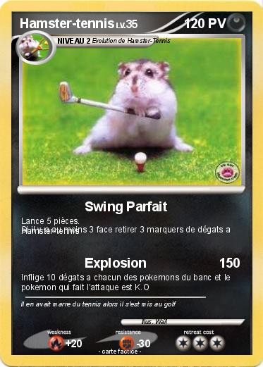 Pokemon Hamster-tennis