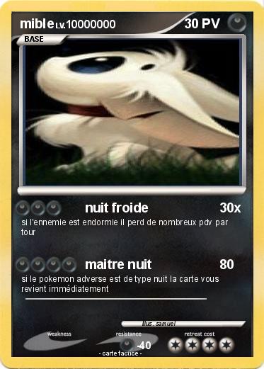 Pokemon mible