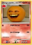 Orange piplette