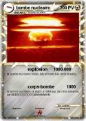 bombe nucléaire