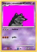 loup gris (