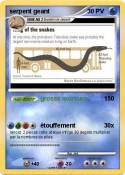 serpent geant