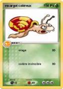 escargot colére