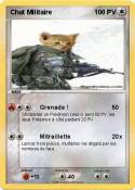 Chat Militaire