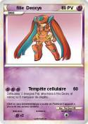 fille Deoxys