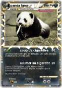 panda fumeur