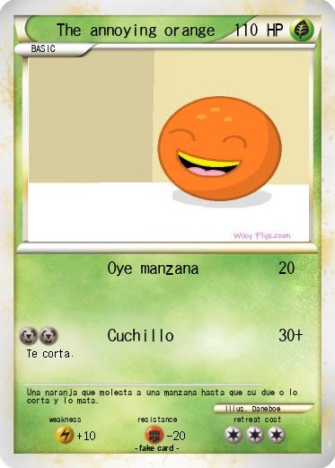 Pokemon The annoying orange