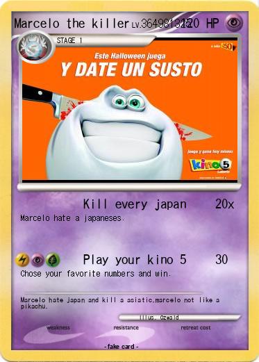 Pokemon Marcelo the killer