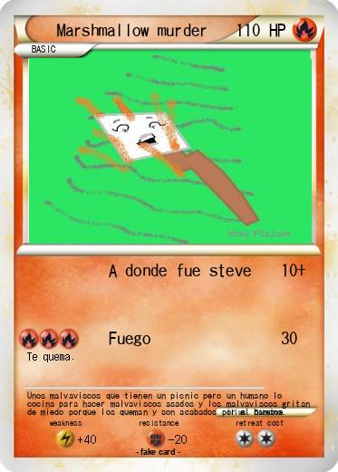 Pokemon Marshmallow murder