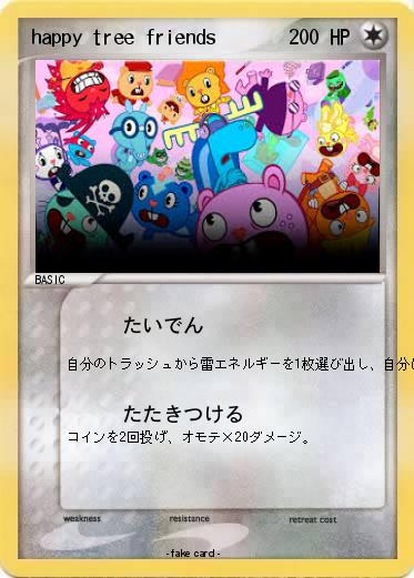 Pokemon happy tree friends