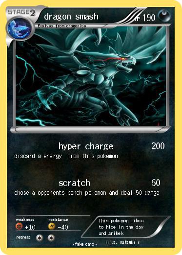 Pokemon dragon smash