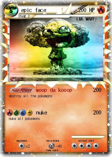 Pokemon epic face