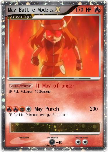 Pokemon May Battle Mode