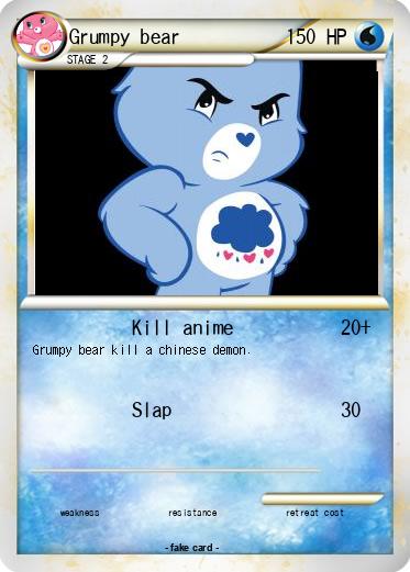 Pokemon Grumpy bear