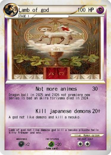 Pokemon Lamb of god
