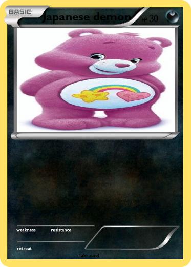 Pokemon Japanese demon