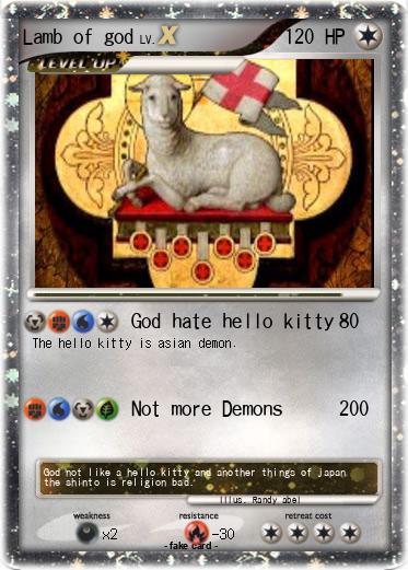 Pokemon Lamb of god