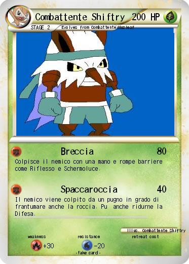 Pokemon Combattente Shiftry