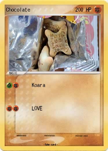 Pokemon Chocolate