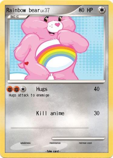 Pokemon Rainbow bear
