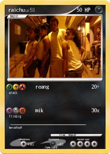 Pokemon raichu