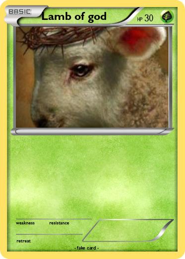 Pokemon Lamb of god
