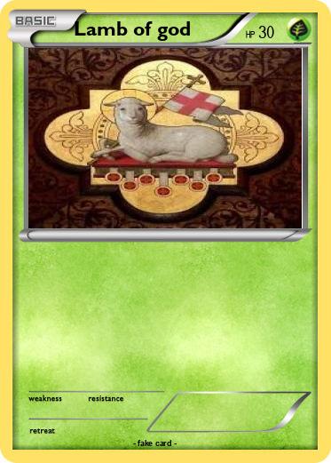 Pokemon Lamb of god