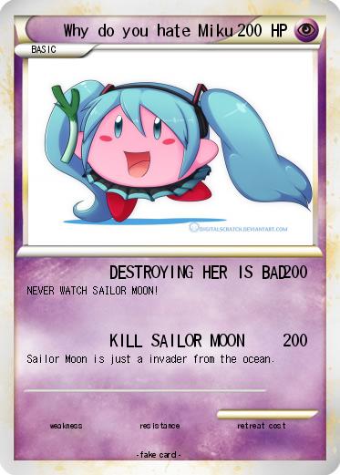 Pokemon Why do you hate Miku