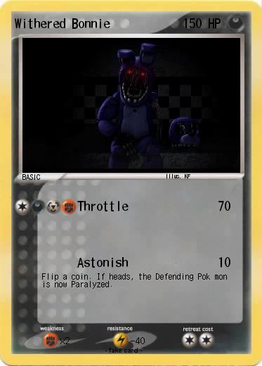 Pokemon Withered Bonnie