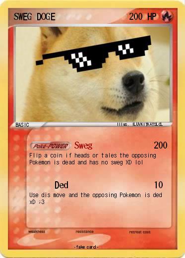 Pokemon SWEG DOGE