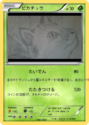 Pokemon ピカチュウ