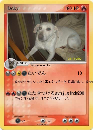 Pokemon facky