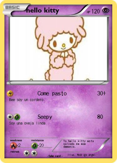 Pokemon hello kitty