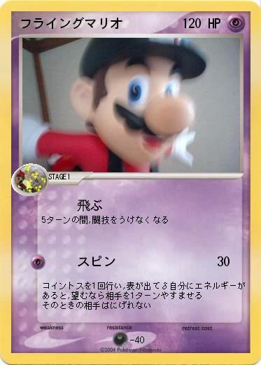 Pokemon フライングマリオ
