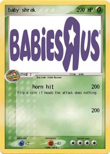 Pokemon baby shrek