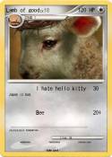 Lamb of good