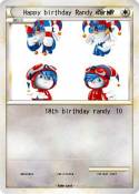 Happy birthday