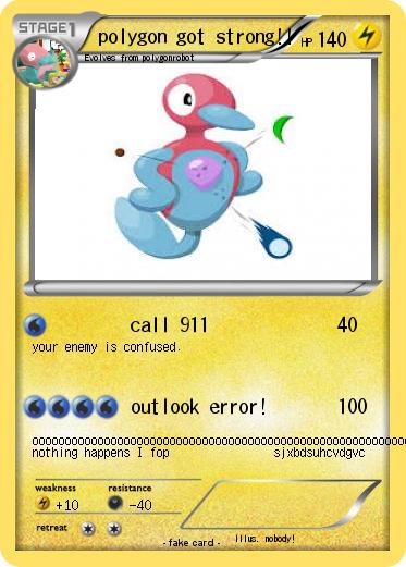 Pokemon polygon got strong!!