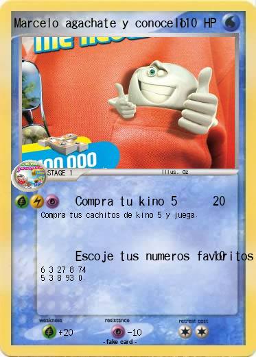 Pokemon Marcelo agachate y conocelo