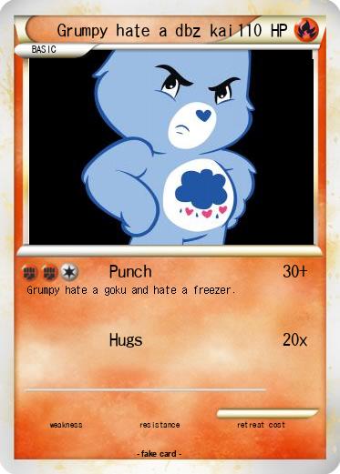Pokemon Grumpy hate a dbz kai