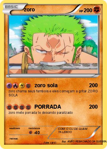 Pokemon zoro