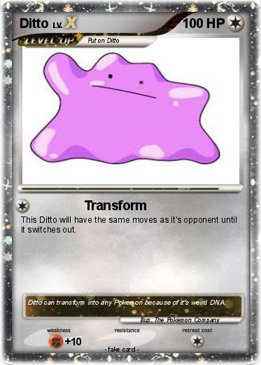 Pokemon Ditto