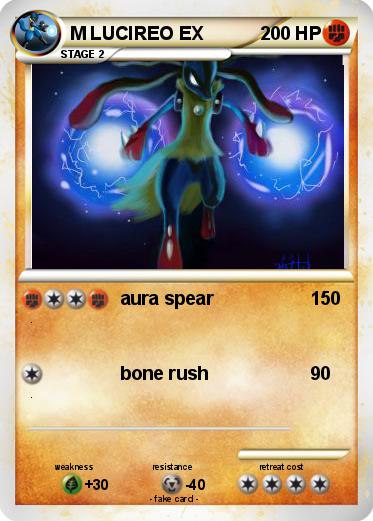 Pokemon M LUCIREO EX