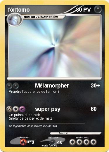 Pokemon fôntomo