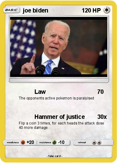Pokemon joe biden